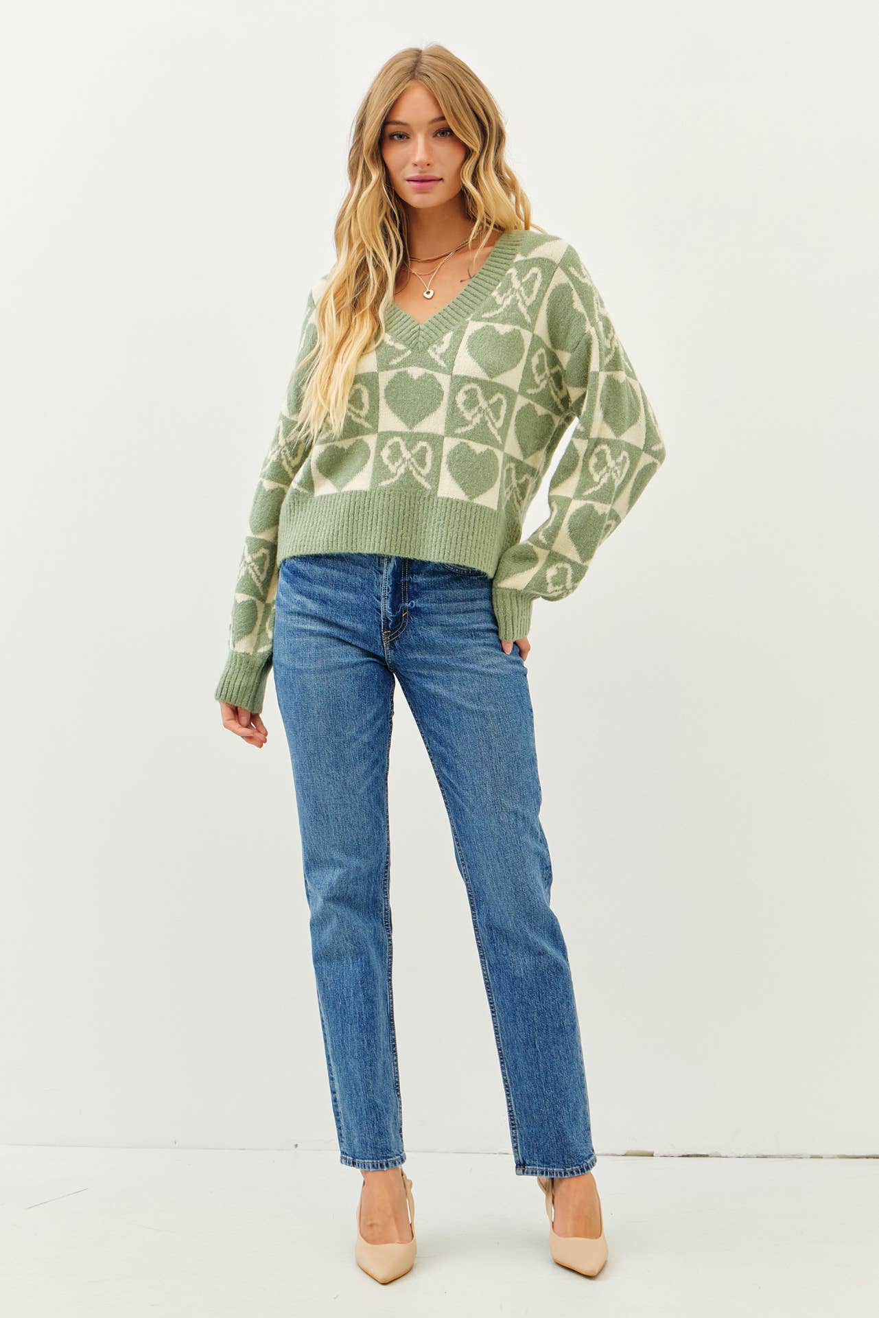 STRETCHY SOFT SWEATER