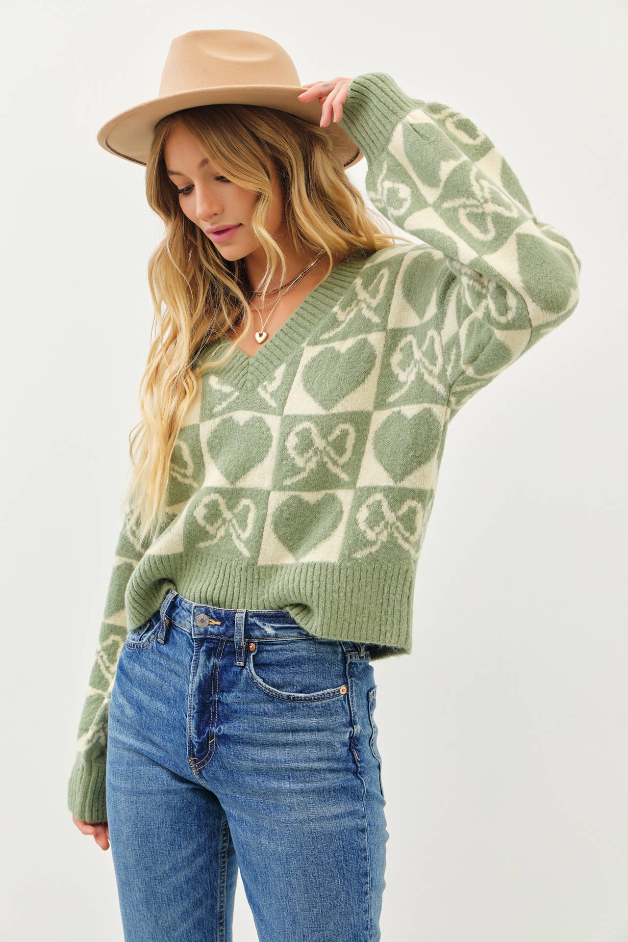 STRETCHY SOFT SWEATER