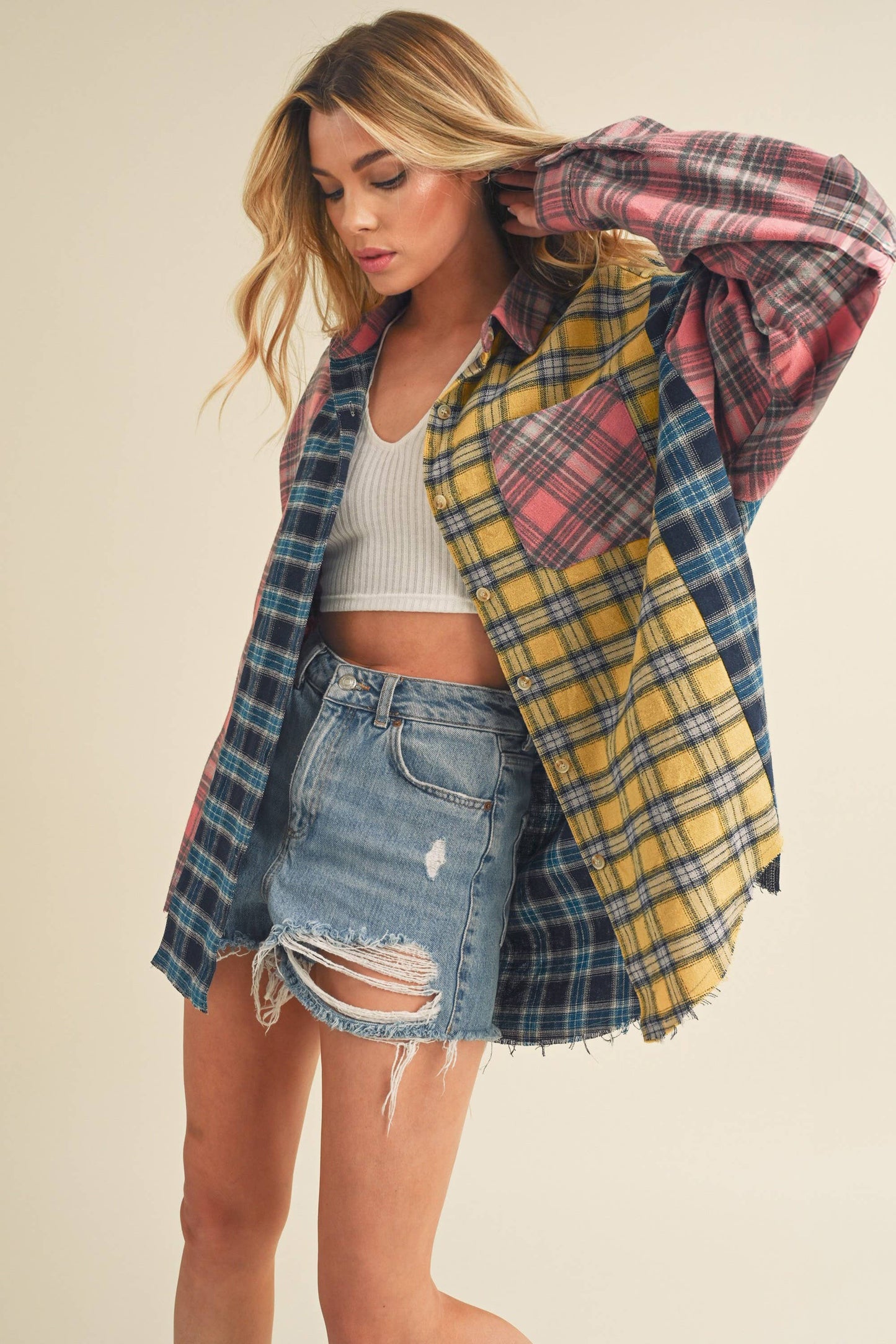 Multi Color Plaid Flannel