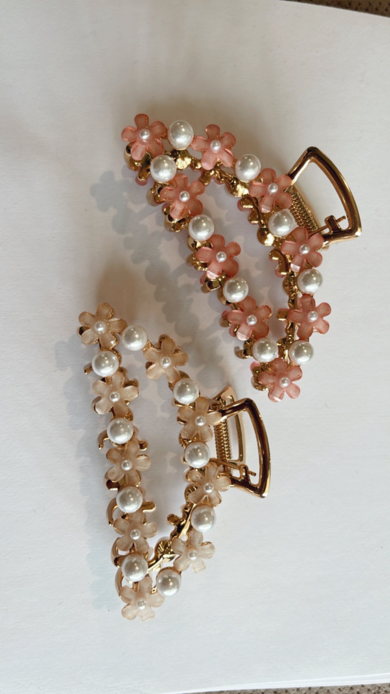 FLORAL CLAW CLIPS