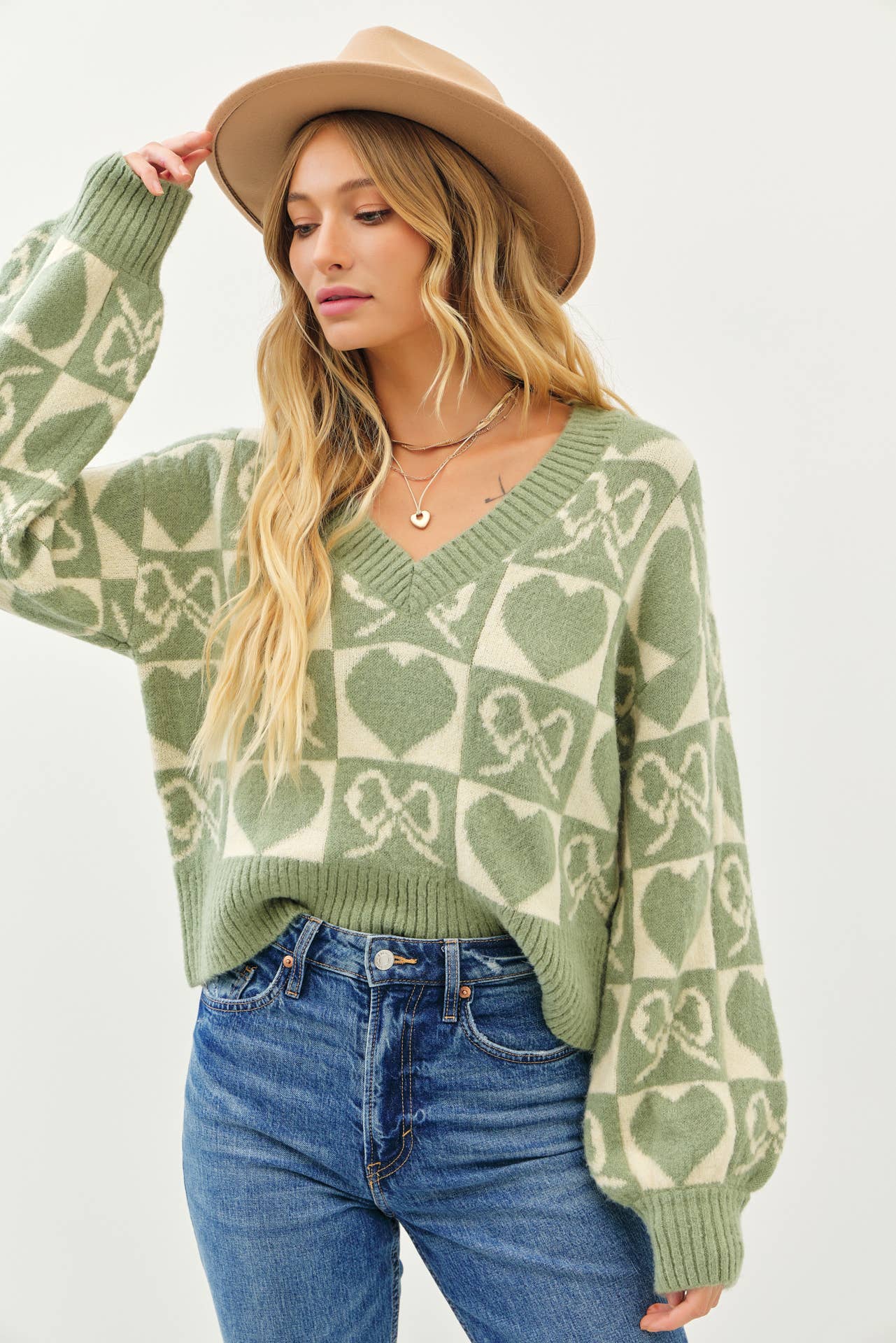STRETCHY SOFT SWEATER