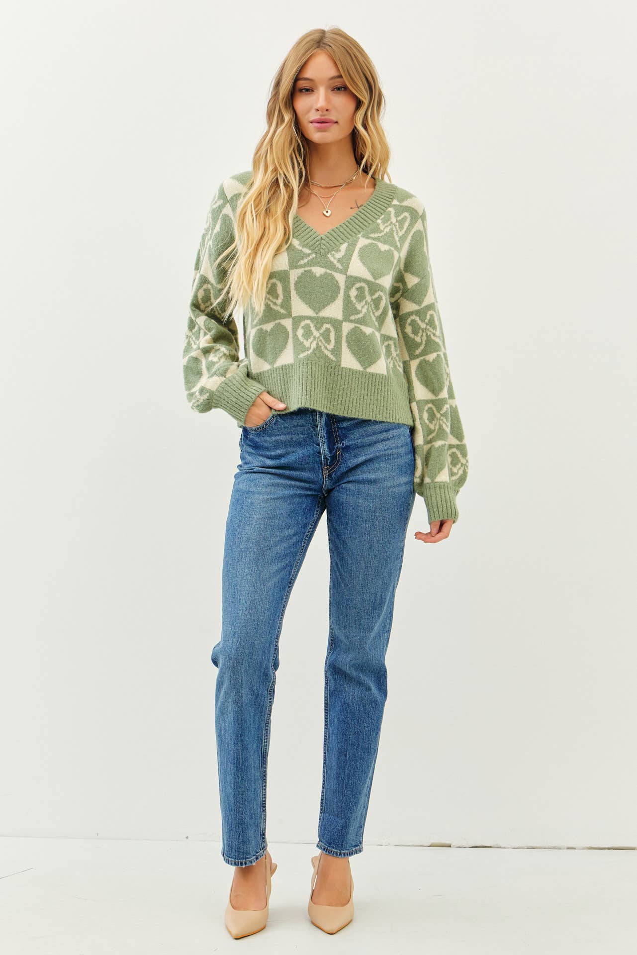 STRETCHY SOFT SWEATER