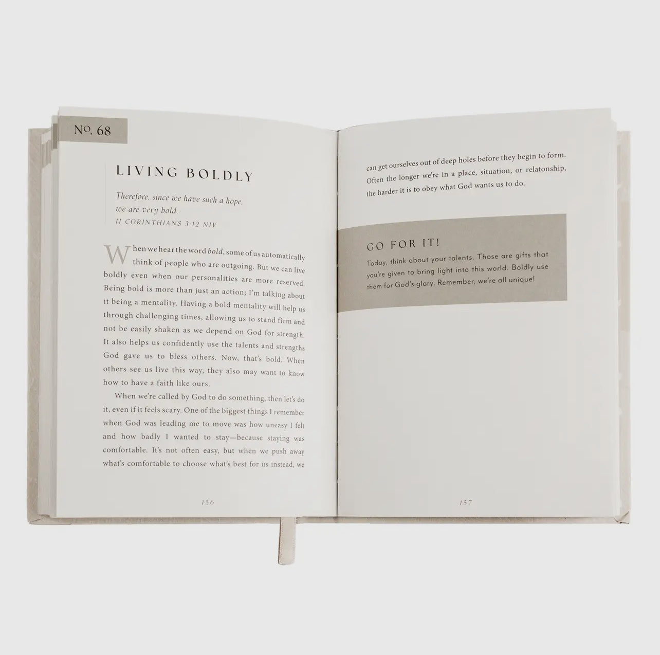 Go For It: 90 Devotions To Boldly Live the Life God Created