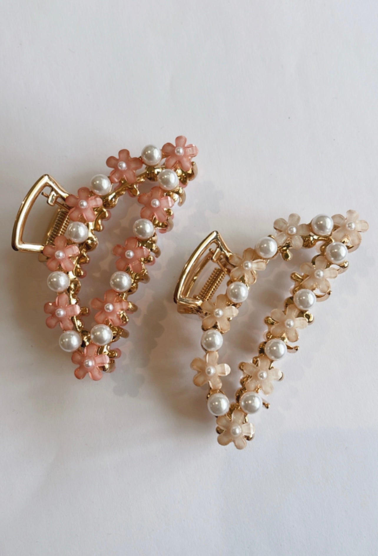 FLORAL CLAW CLIPS