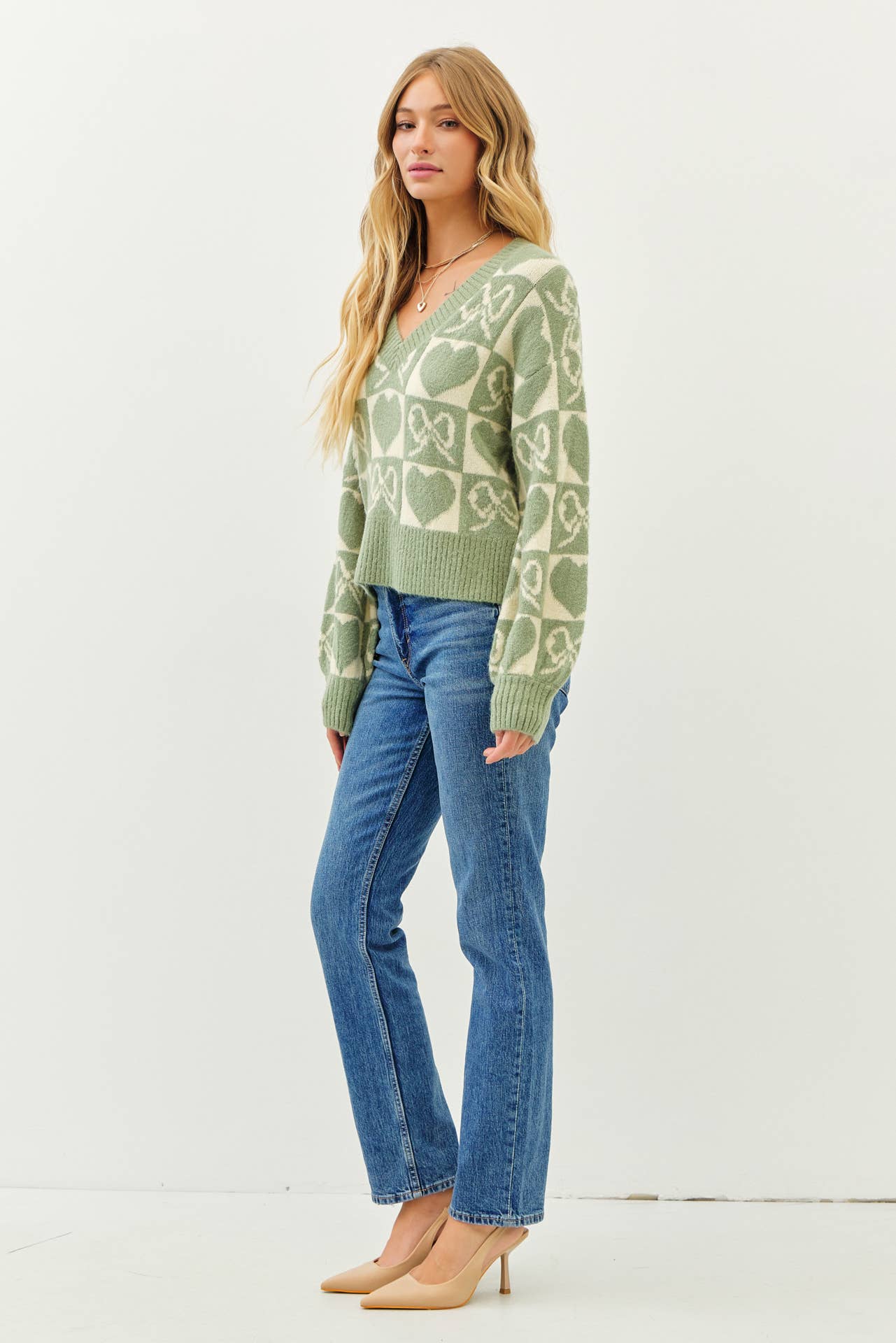 STRETCHY SOFT SWEATER