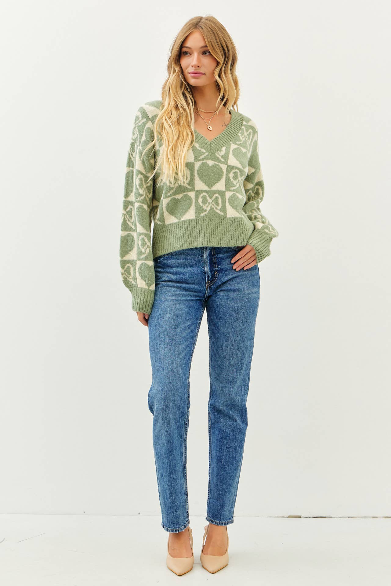 STRETCHY SOFT SWEATER