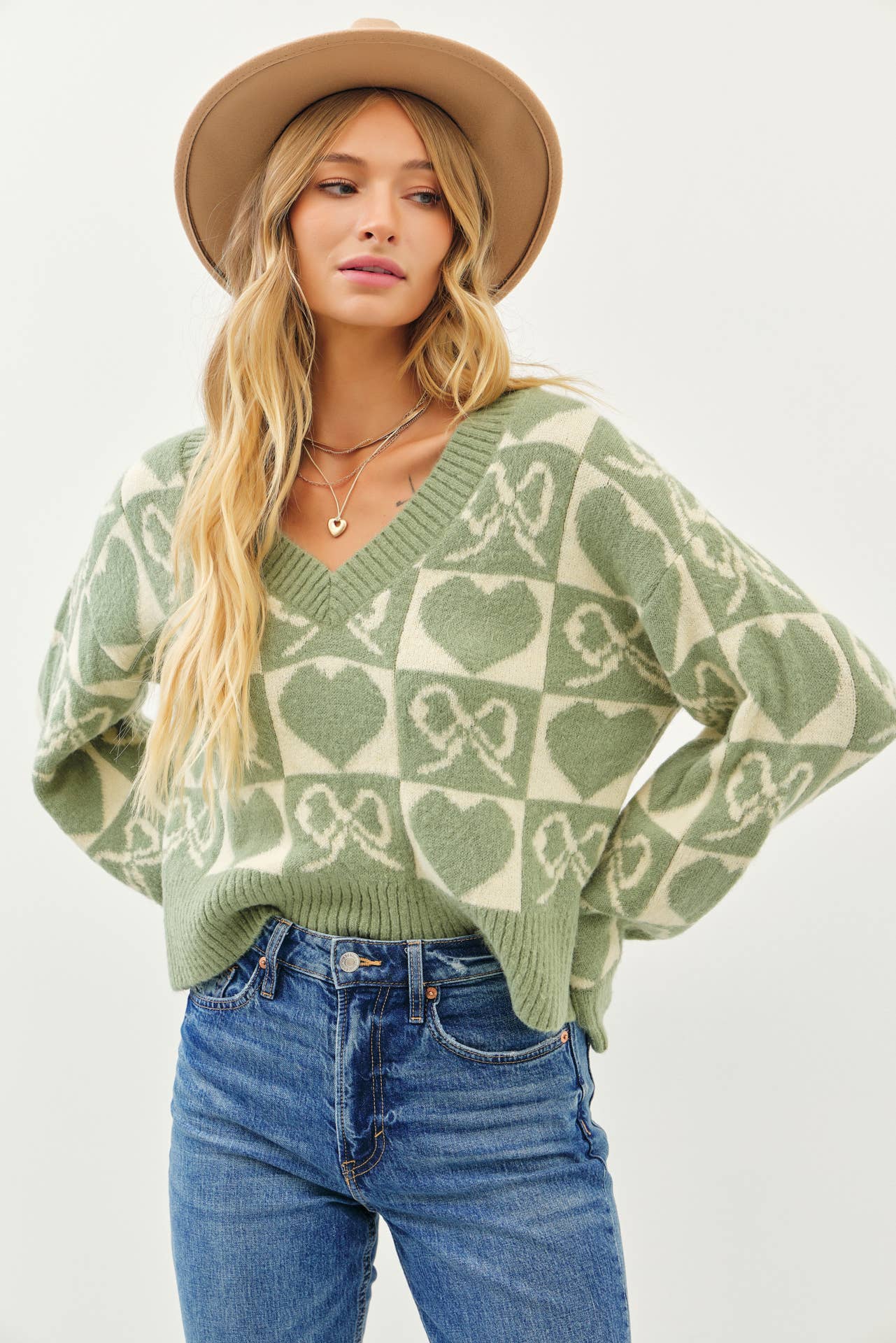 STRETCHY SOFT SWEATER