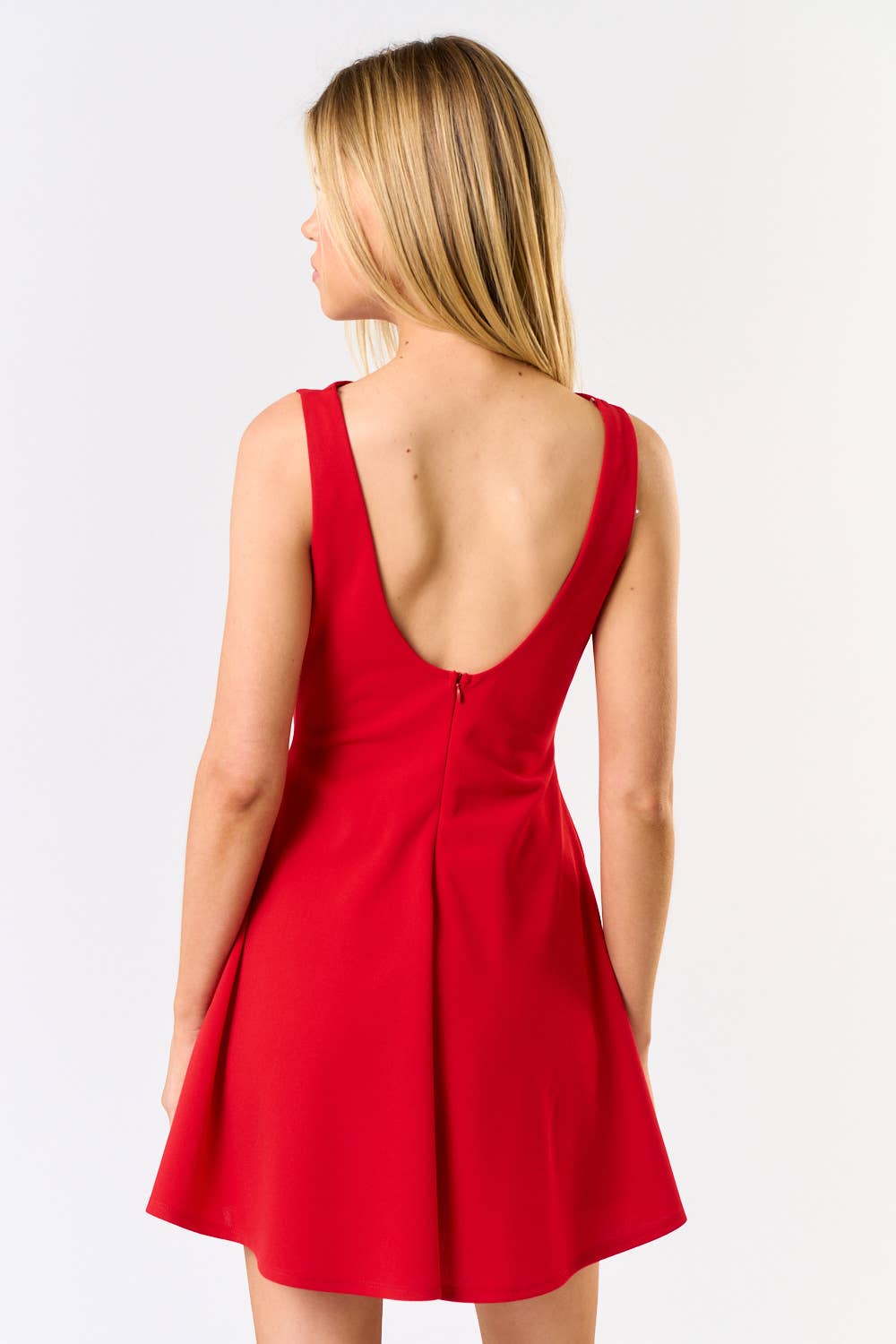 RED MINI DRESS