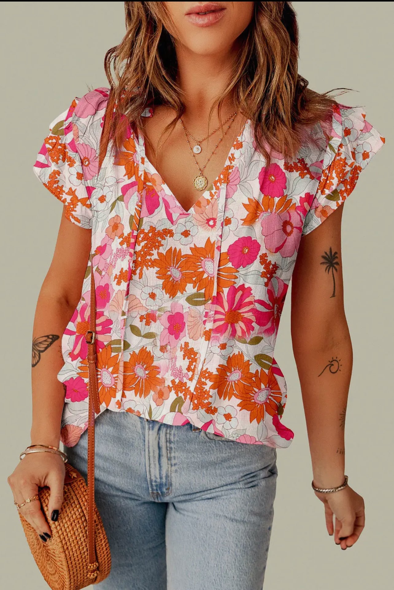 FLORAL BLOUSE