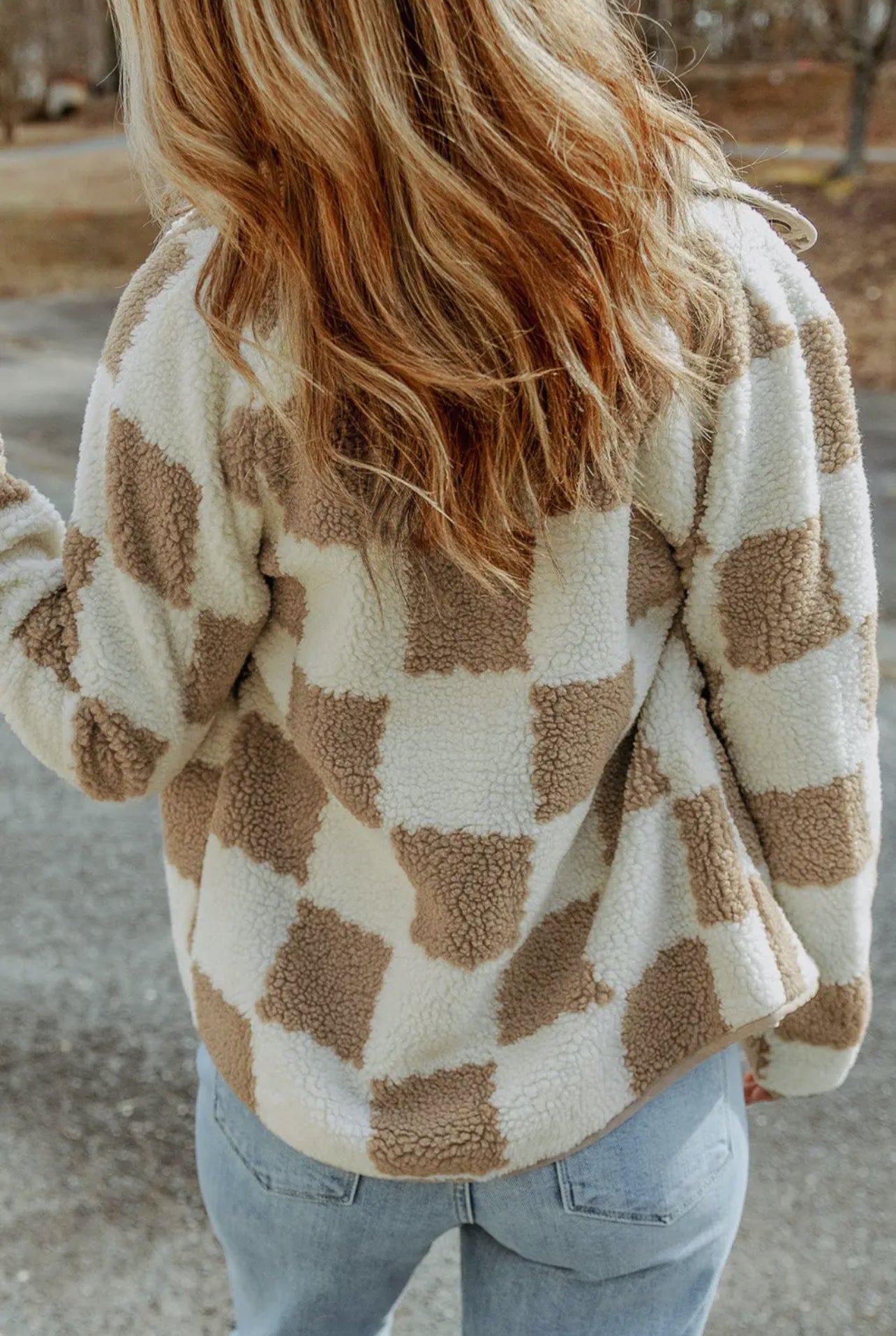 CHECKERED SHERPA